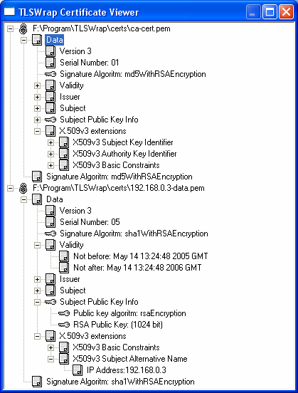 Cert viewer